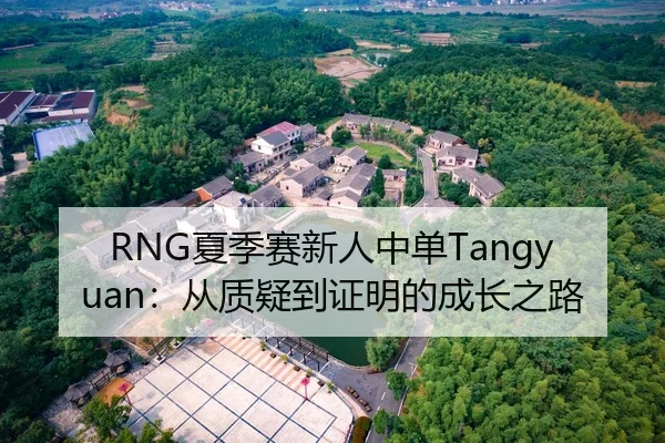 RNG夏季赛新人中单Tangyuan：从质疑到证明的成长之路